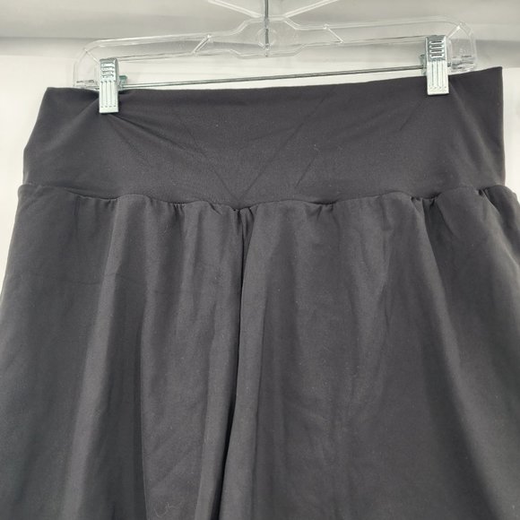 HALARA High Waist 2 In 1 Yoga Shorts Long Black Size Large & Extra Large NWT - Picture 7 of 9